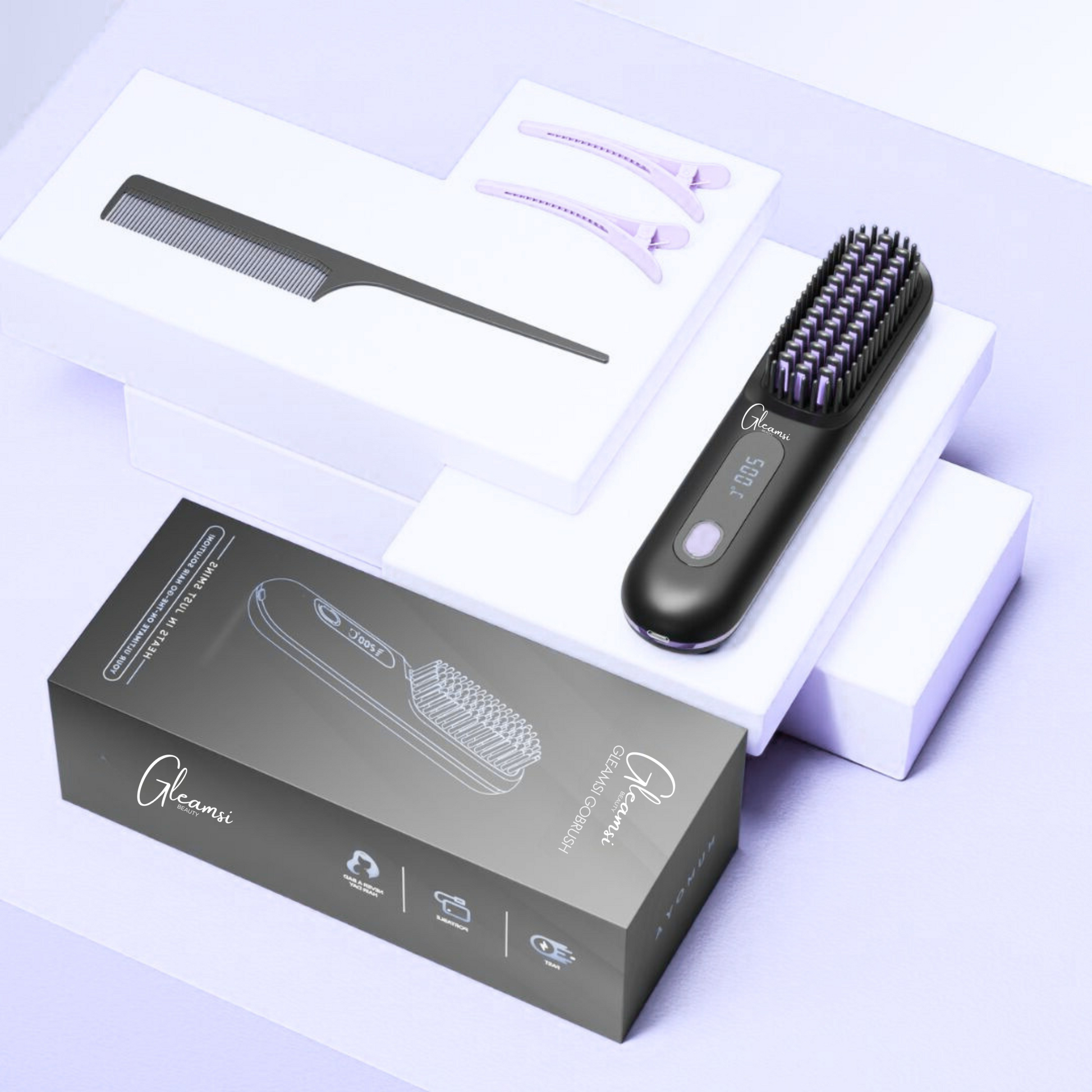 Gleamsi™ GoBrush Hair Styler