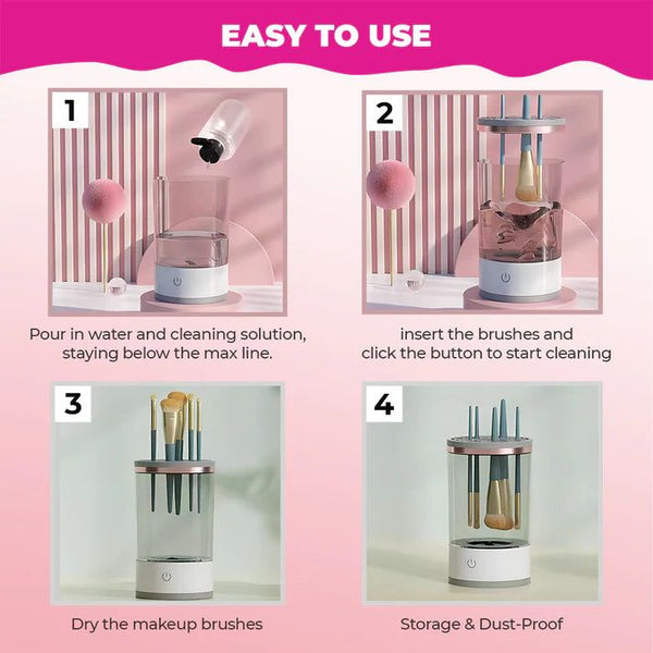 Easy Makeup Brush Cleaner