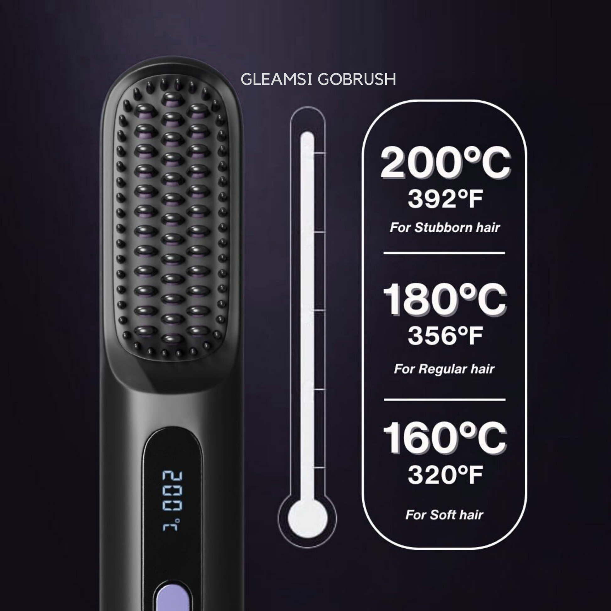 Gleamsi GoBrush Hair Styler