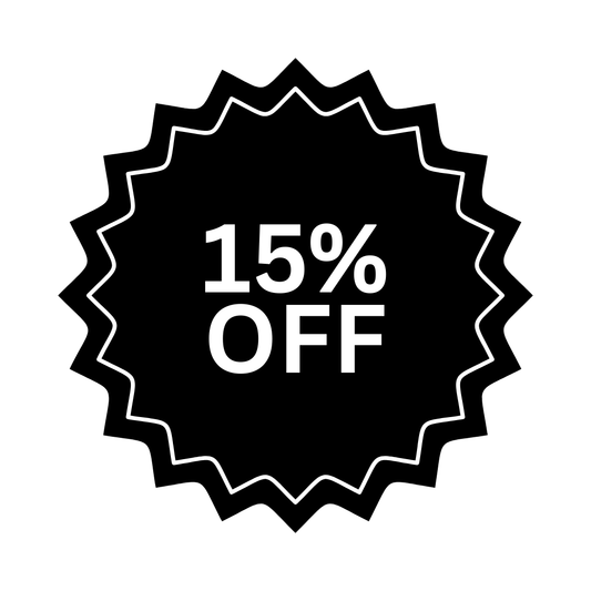 15% off