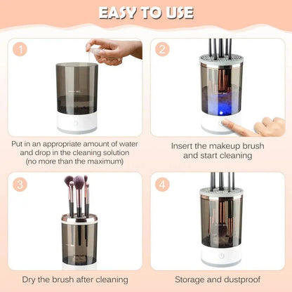 Easy Makeup Brush Cleaner - Gleamsi
