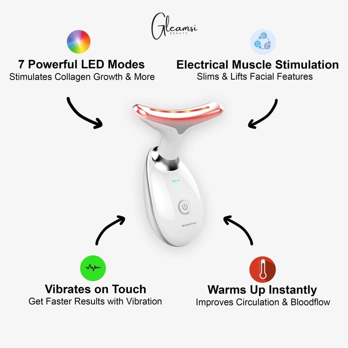 Gleamsi Face Lift Pro Wand Revitalize Your Skin - Gleamsi