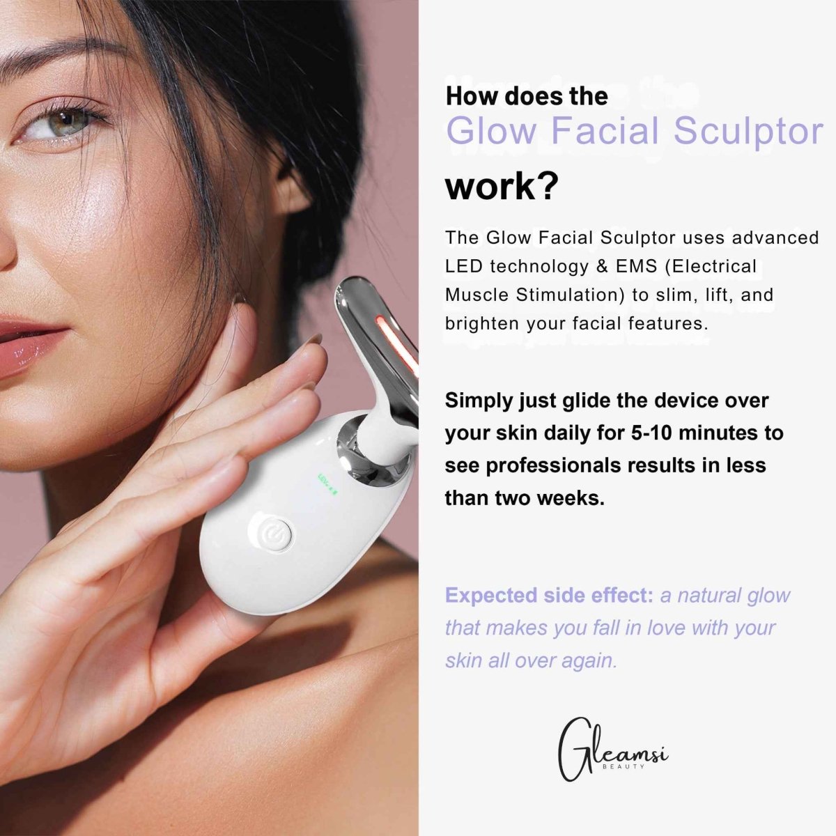 Gleamsi Face Lift Pro Wand Revitalize Your Skin - Gleamsi