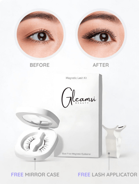 Gleamsi Magnetic Eyelashes Transform Your Look - Gleamsi