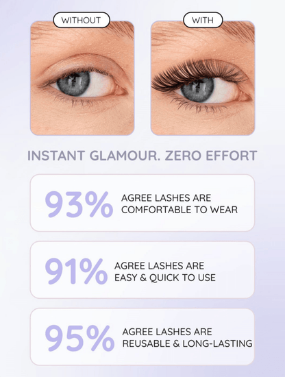 Gleamsi Magnetic Eyelashes Transform Your Look - Gleamsi