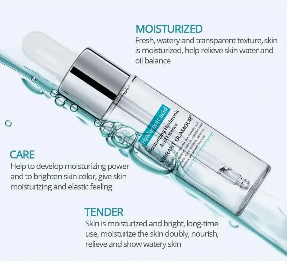 Glow And Hydrate Hyaluronic Face Serum For Radiant Skin - Gleamsi